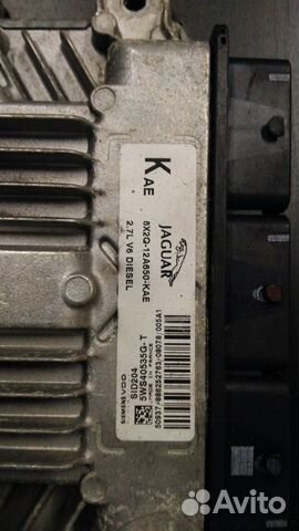 Блок управления двс Jaguar XF 2,7D 2008