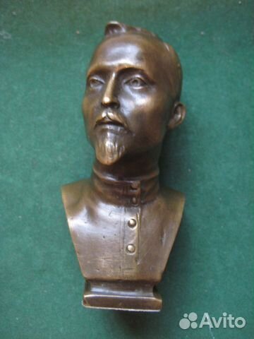 Бюст Дзержинского, бронза