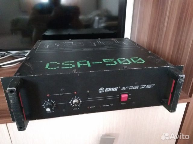 Усилитель Крок CSA-500, 2 по 250 Ватт Усилитель Крок CSA-500, 2 по 250 Ватт