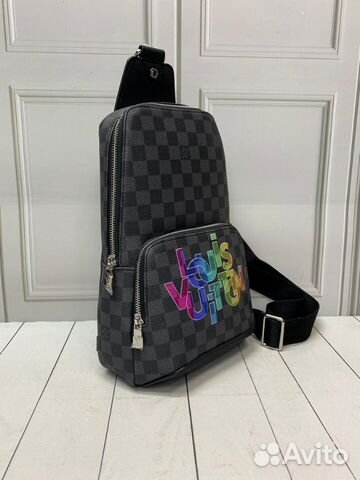 Новая мужская сумка Louis Vuitton Damier Graphite Новая мужская сумка Louis Vuitton Damier Graphite
