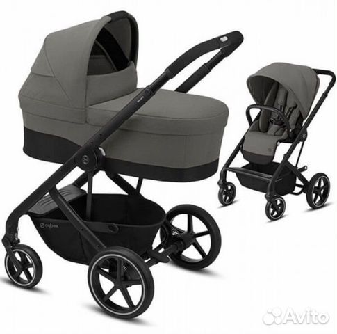 Коляска Cybex Balios S Lux Soho grey 2020 Коляска Cybex Balios S Lux Soho grey 2020