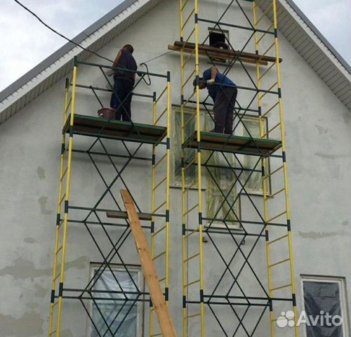 Аренда строительных лесов и вышки тура