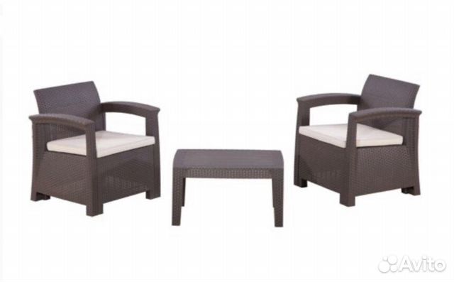 Комплект Два кресла Столик Comfort 3