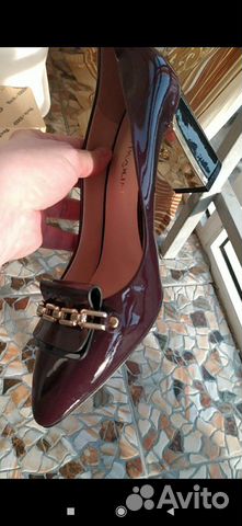 Туфли Carlo Pazolini, 38-38,5 р-р,темно-бордовые