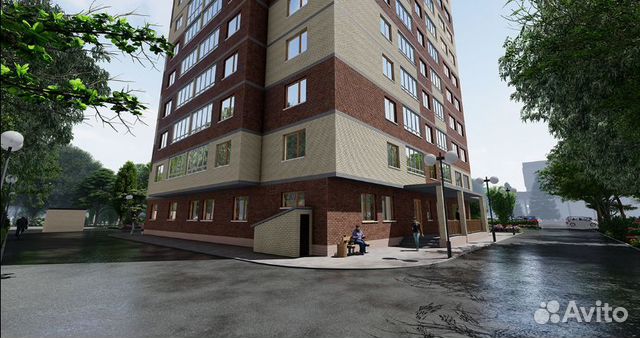 1-к квартира, 42.8 м², 7/24 эт.