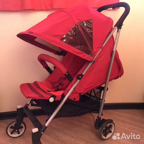 Прогулочная коляска-трость Cybex Callisto (Red) Прогулочная коляска-трость Cybex Callisto (Red)