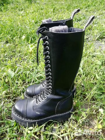 Ботинки Steel 20 eyelet с мехом Ботинки Steel 20 eyelet с мехом