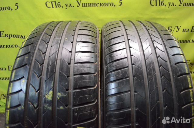 255/45/20 Goodyear Efficient Grip 2шт runflat ge2