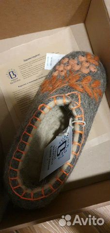 Женские войлочные тапочки Женские войлочные тапочки