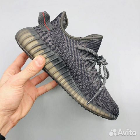 Кроссовки Adidas Yeezy Boost 350 V2 Black черные Кроссовки Adidas Yeezy Boost 350 V2 Black черные