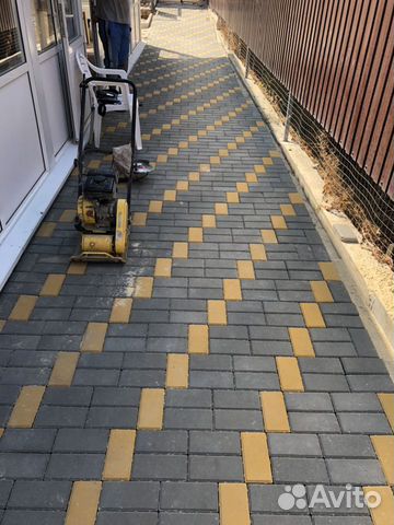 Укладка Тротуарной Плитки Брусчатки Бордюра Водоот Укладка Тротуарной Плитки Брусчатки Бордюра Водоот