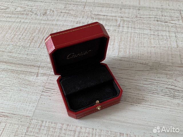 Коробка от серёжек Cartier 7*8см оригинал
