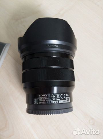 Объектив Sony E 10-18mm F4 SEL1018 Объектив Sony E 10-18mm F4 SEL1018