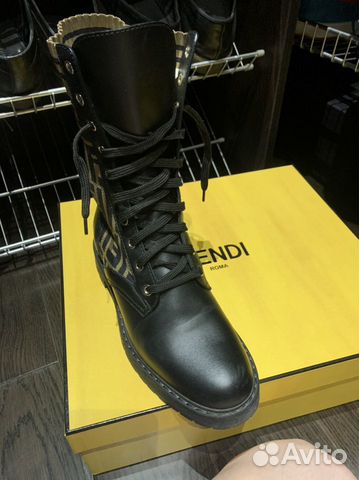 Ботинки fendi оригинал Ботинки fendi оригинал