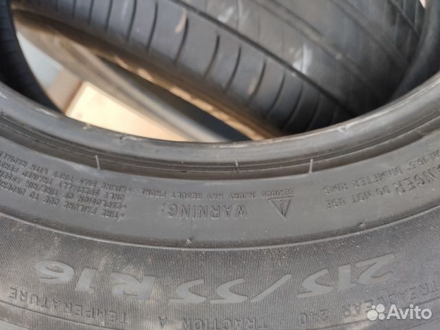 Летние шины б/у 215 55 16 Michelin Primacy 3
