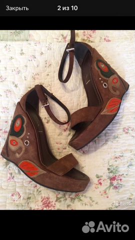 Босоножки Prada, Grey Mer, Norma j Baker, Coupe Босоножки Prada, Grey Mer, Norma j Baker, Coupe