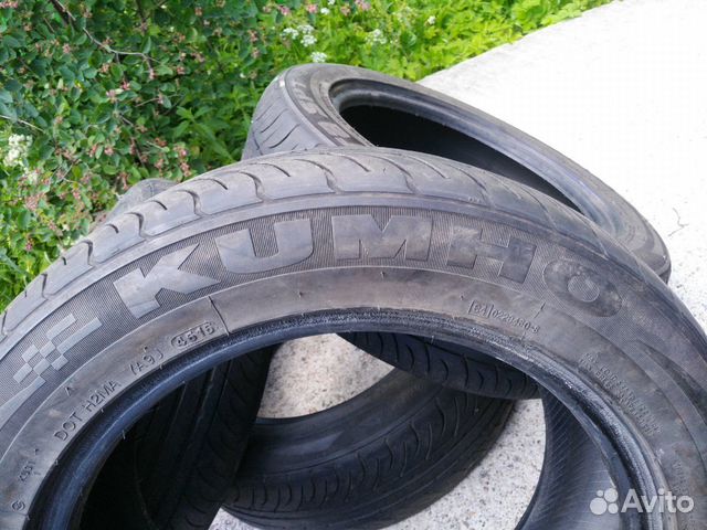 Покрышки б/у 195/55/16 Kumho 4 шт Покрышки б/у 195/55/16 Kumho 4 шт