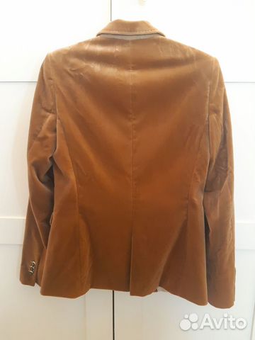 Бархатный жакет MassimoDutti