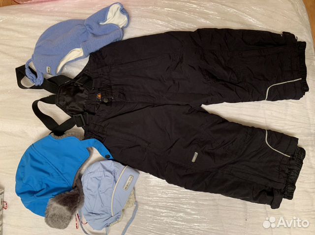 Штаны зимние icepeak 1-2 года. 92 см