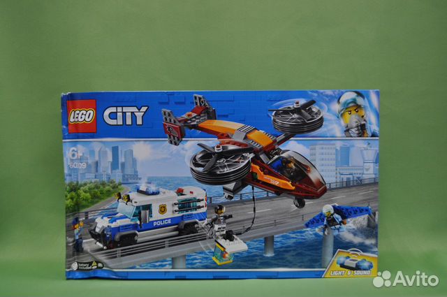 Lego 60209 Воздушная полиция: кража бриллиантов