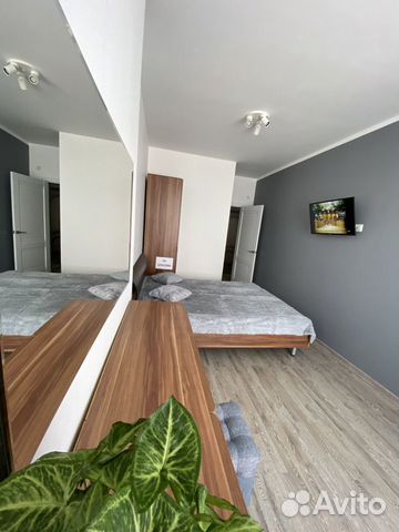 

1-к. квартира, 45 м², 2 кровати