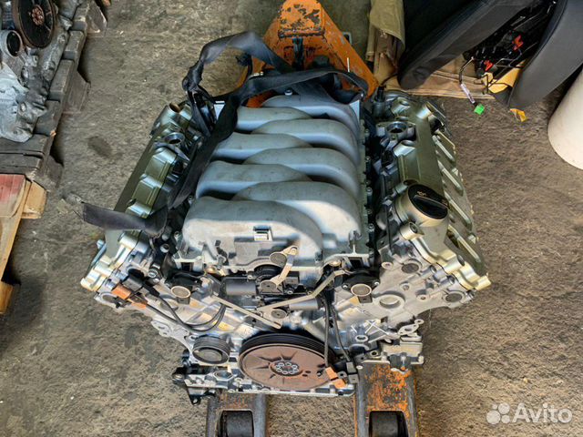 Двигатель без навесного на Audi A8 D3/4E (рестайли Двигатель без навесного на Audi A8 D3/4E (рестайли