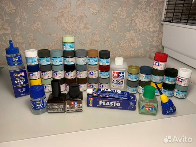 Химия для моделизма;Tamiya, Mr.Hobby, Revell Химия для моделизма;Tamiya, Mr.Hobby, Revell