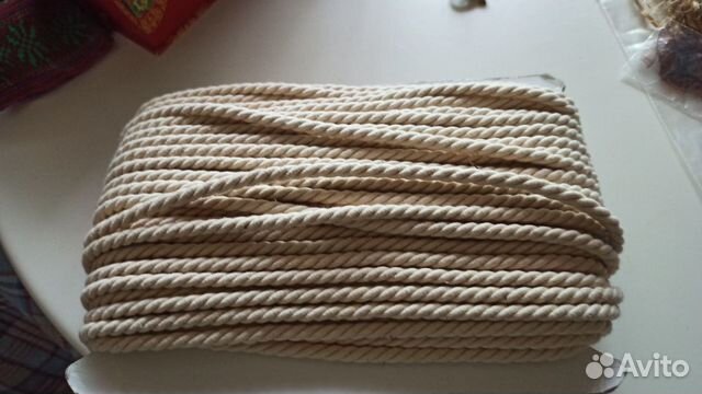 Шнур хлопковый (канат 0.6 см) Шнур хлопковый (канат 0.6 см)