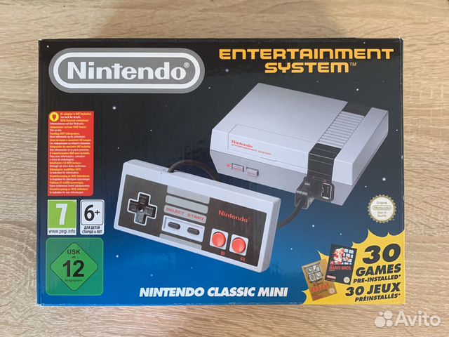 Игровая приставка Nintendo Консоль NES Classic Min Игровая приставка Nintendo Консоль NES Classic Min