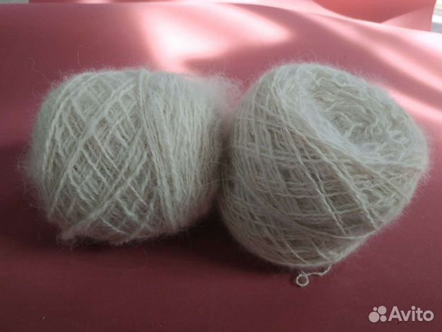 Собачья шерсть. Пряжа из пуха самоедской лайки