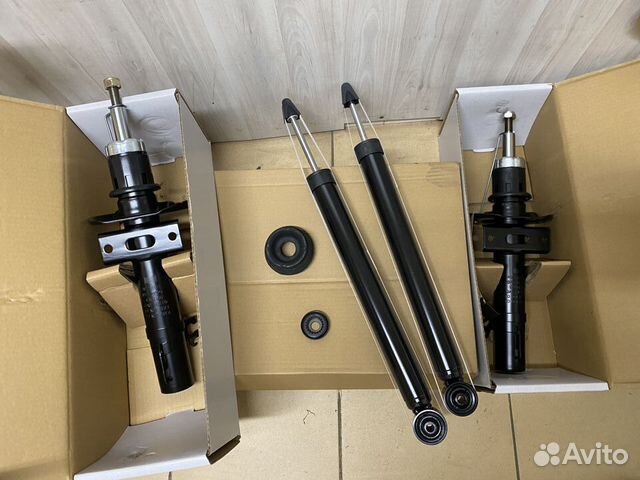 Амортизатор передний + задний vw polo sedan