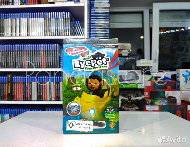PSP Камера + Игра EyePet Приключения Новая