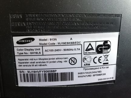 Монитор samsung 913N