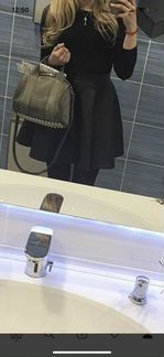 Кожаная юбка