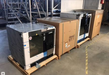 Новые пароконвектоматы Lainox Naboo (7 и 10 уровн)
