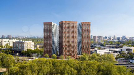 2-к апартаменты, 52.1 м², 3/28 эт.