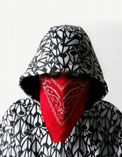 Бандана - бладс Bloods красная