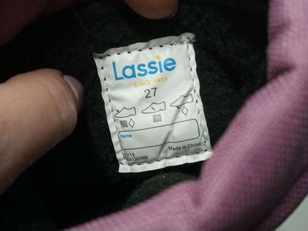 Lassie сапоги осень р.27(18см)