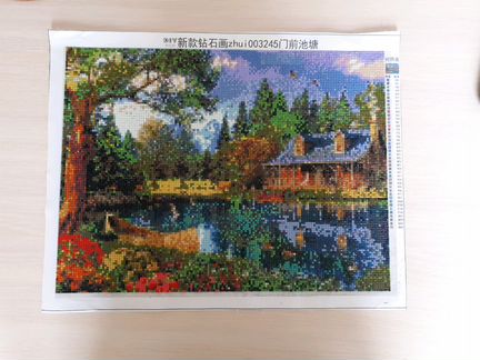 Готовая алмазная картина