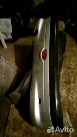 Задний бампер пежо 206 хетчбек