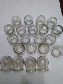 Медицинские банки стеклянные