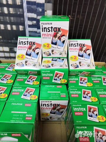 Катриджи для instax mini
