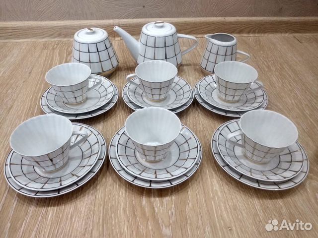 Чайный сервиз вербилки СССР