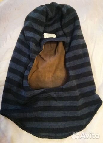 Шапка шлем для мальчика Лесси 54-56