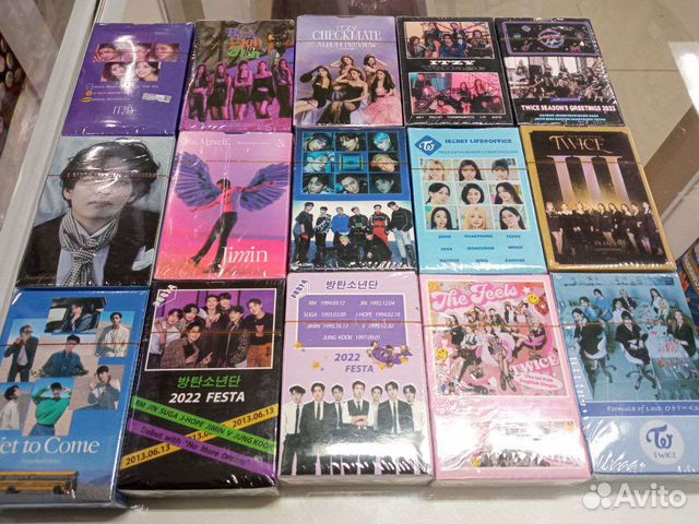 Коллекционные карточки Kpop, аниме