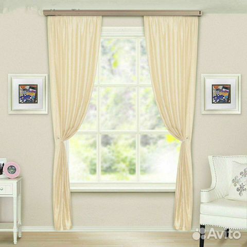 Шторы портьерные,новые, 2 шт.Материал: терглет, но