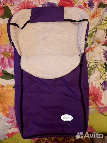Супер теплый конверт в коляску