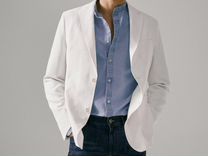 Джинсовая рубашка Massimo Dutti, S