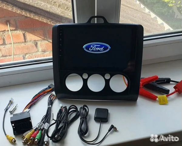 Магнитола Форд Фокус 2 (Черная рамка)