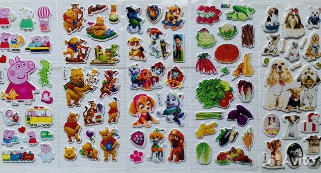 Наклейки для детей